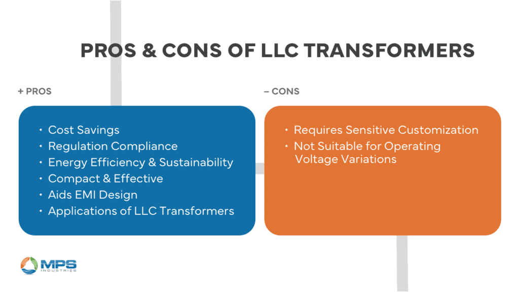 Advantages of LLC Transformers