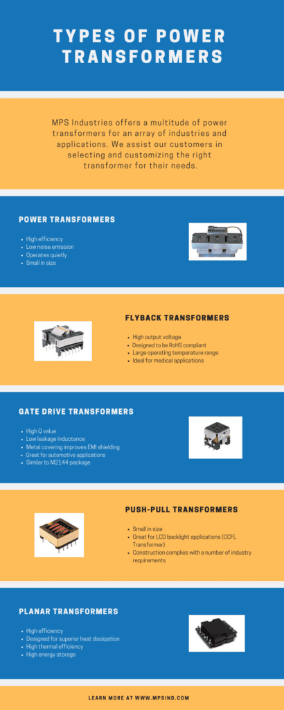 Types of Power Transformers